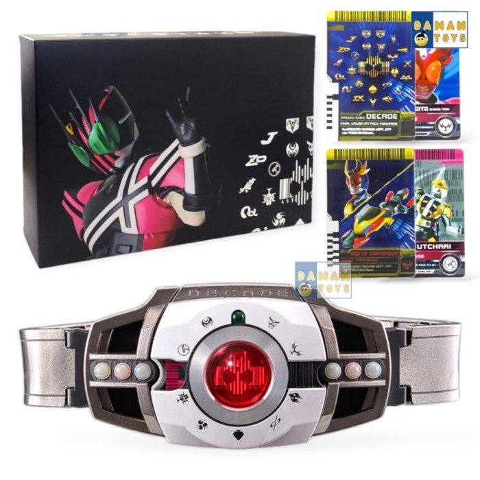 Mainan Sabuk Kamen Rider CSM Belt DX Decade Driver Belt V2 - Sabuk220kartu