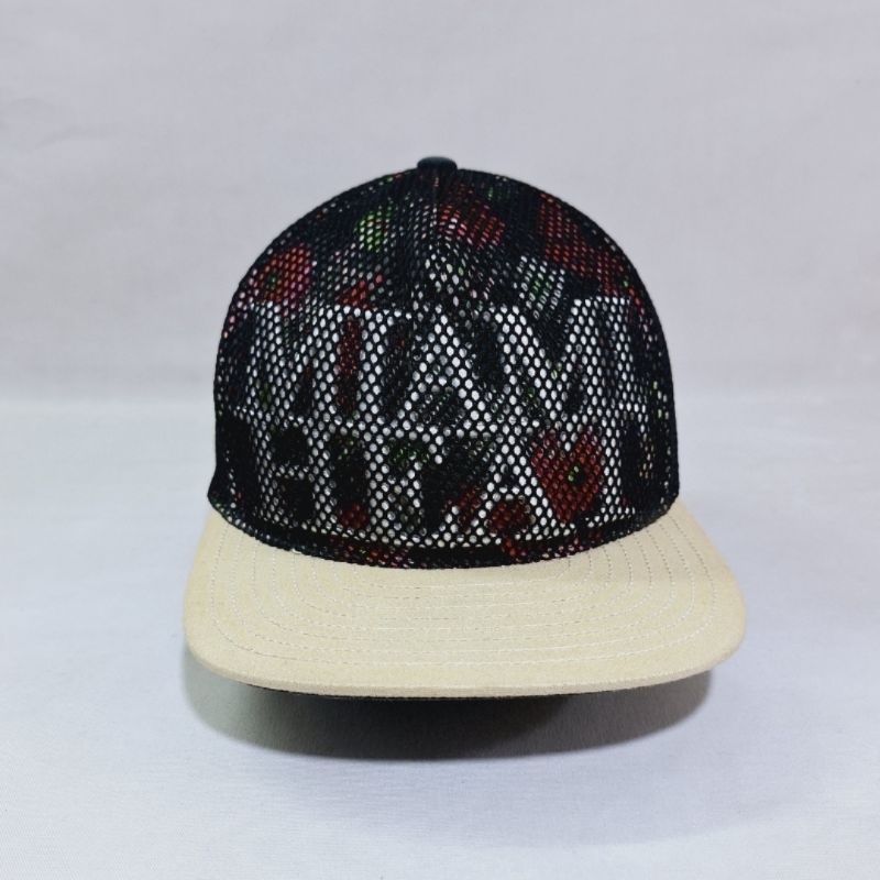 Topi Snapback Cap Hyflat NBA Miami Heat Second Original