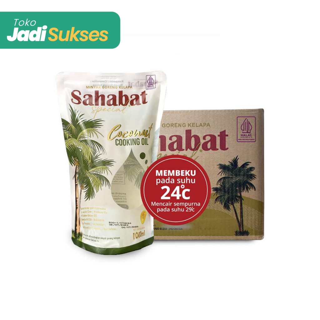 

Minyak Goreng Kelapa Sahabat Spesial Pouch 1 L (1 Karton/12 Pcs)