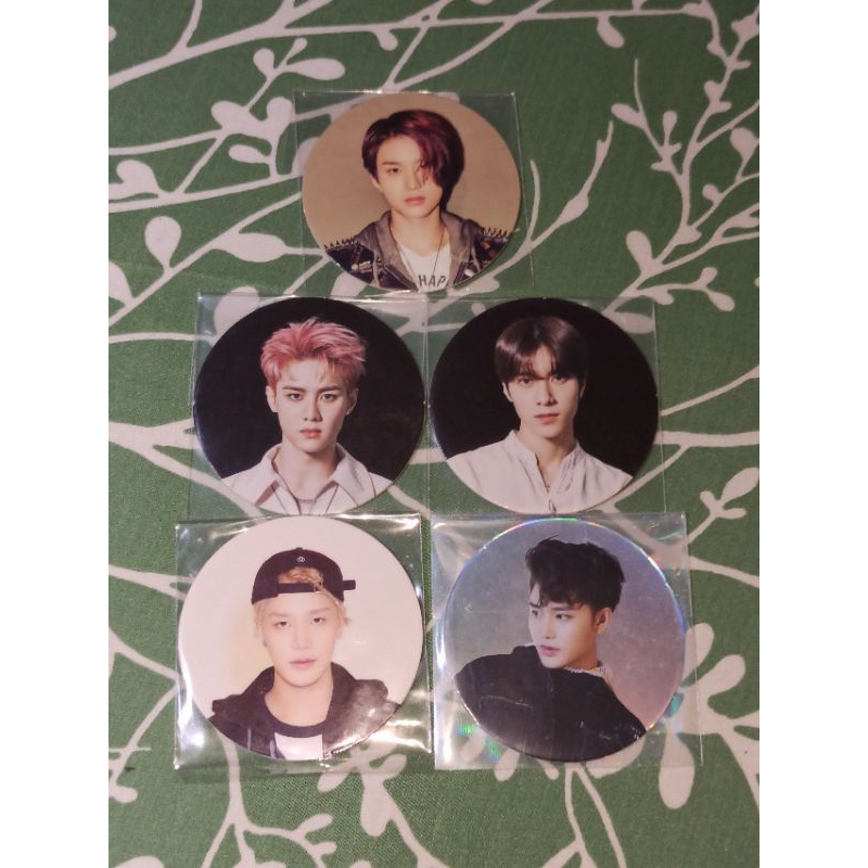 (BACA DESK) - Photocard Circle Card Jungwoo Kun Hendery Taeil Neozone Superhuman Take Over The Moon 