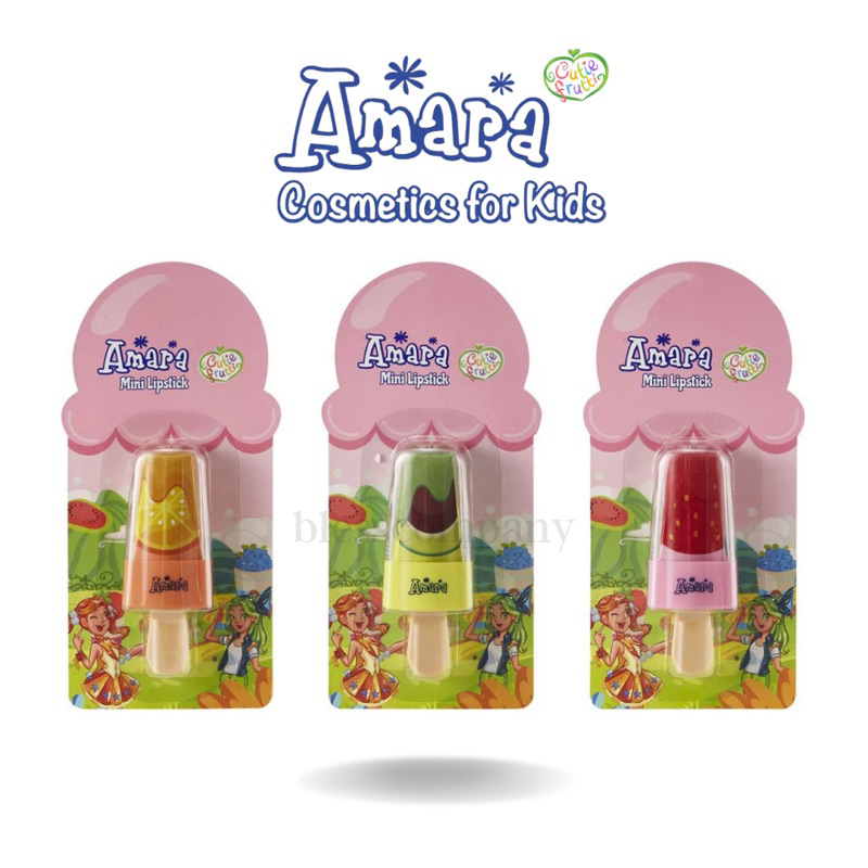 🆁🅰🅺🅸🅽🅰🅷 AMARA Kids Makeup Anak Make Up Lipstick Anak Lipstik