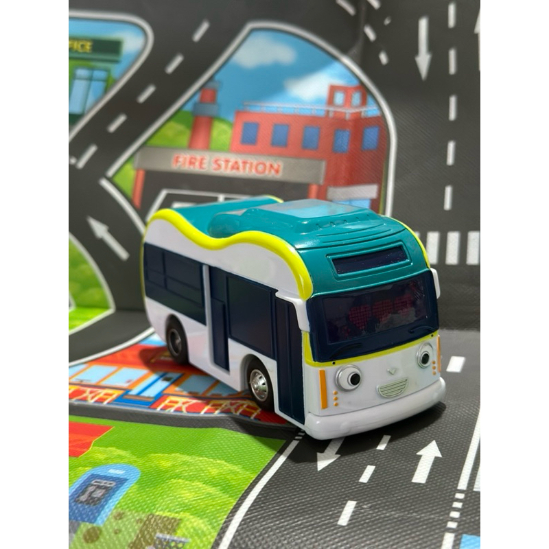 Iconix Tayo The Little Bus Peanut Pull Backward - Preloved / Bekas
