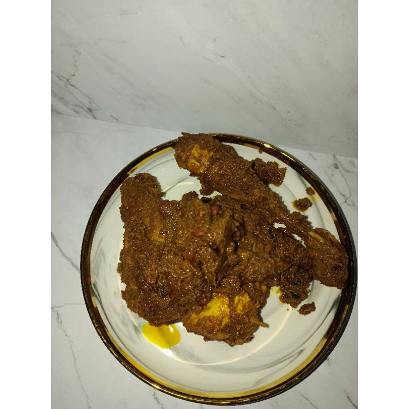 

Rendang ayam kampung kacang merah