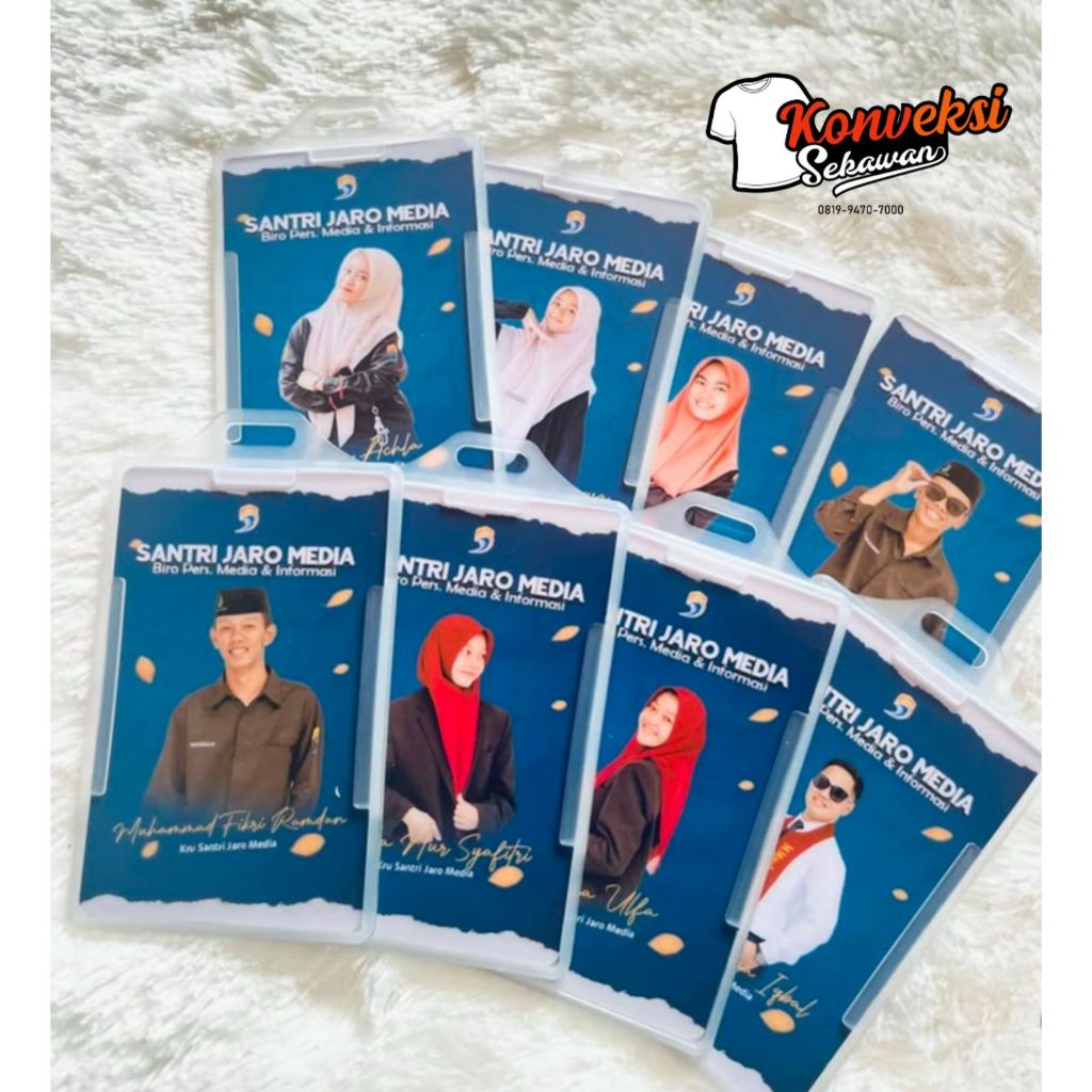 

Costum ID Card Pvc Premium Quality Bebas Desain