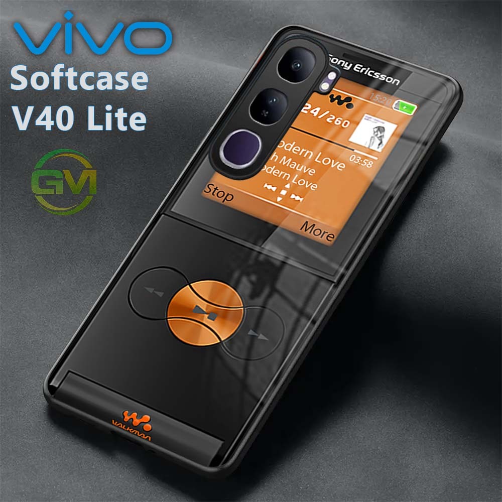 GM40 Softcase Kilau Vivo V40 Lite | Case V40Lite | Kesing Silikon Tpu Cover Pelindung Hp Glossy Kaca