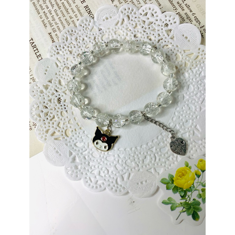 Gelang kristal kuromi