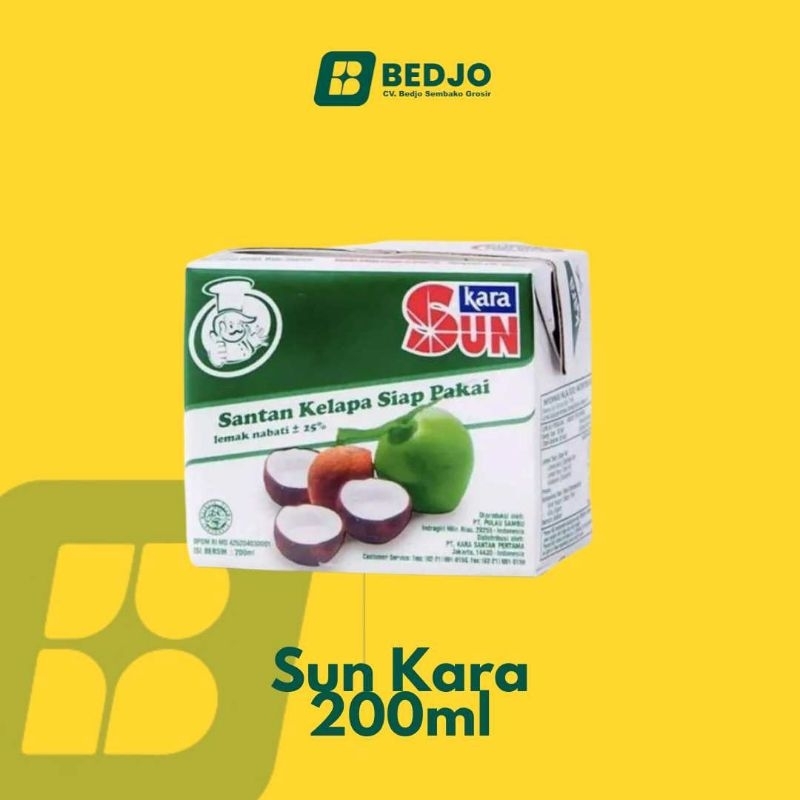 

Santan Sun Kara 200ml Dos ISI 12