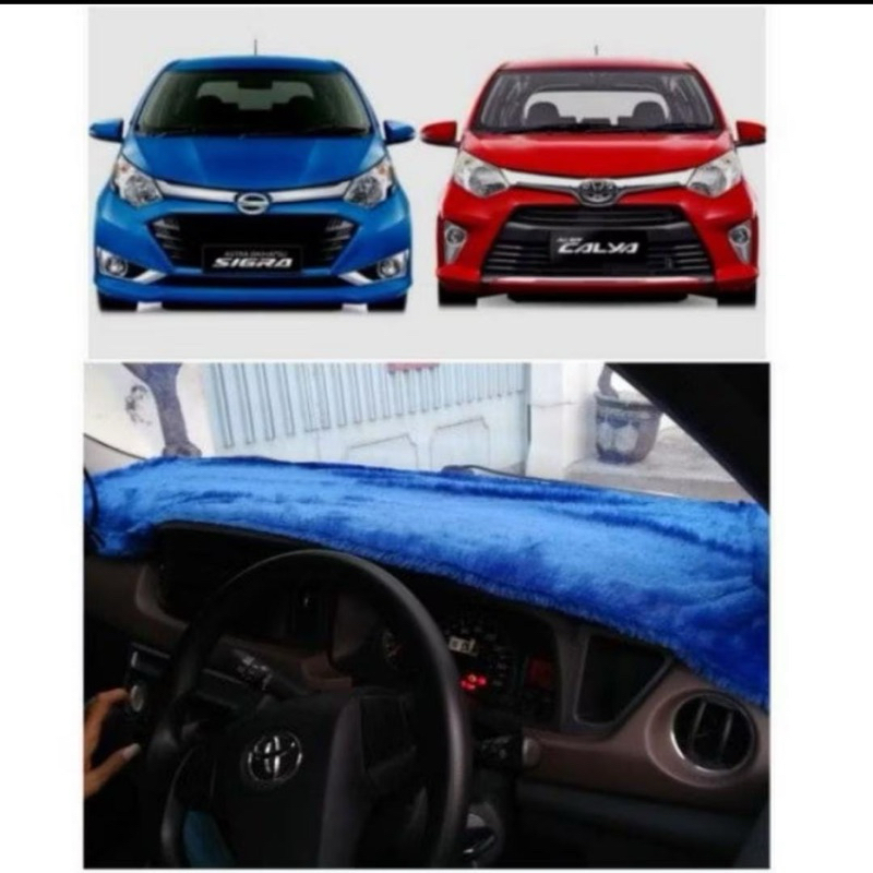 Alas Bulu Dashboard Mobil Calya/Sigra(Costum Bulu Rafsur)