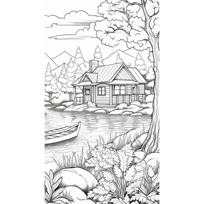 

Mewarna Gambar Rumah Pemandangan