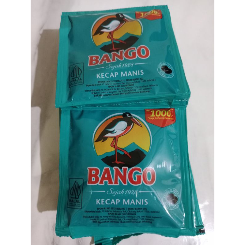 

Kecap Bango 1 Renceng isi 12 Sachet