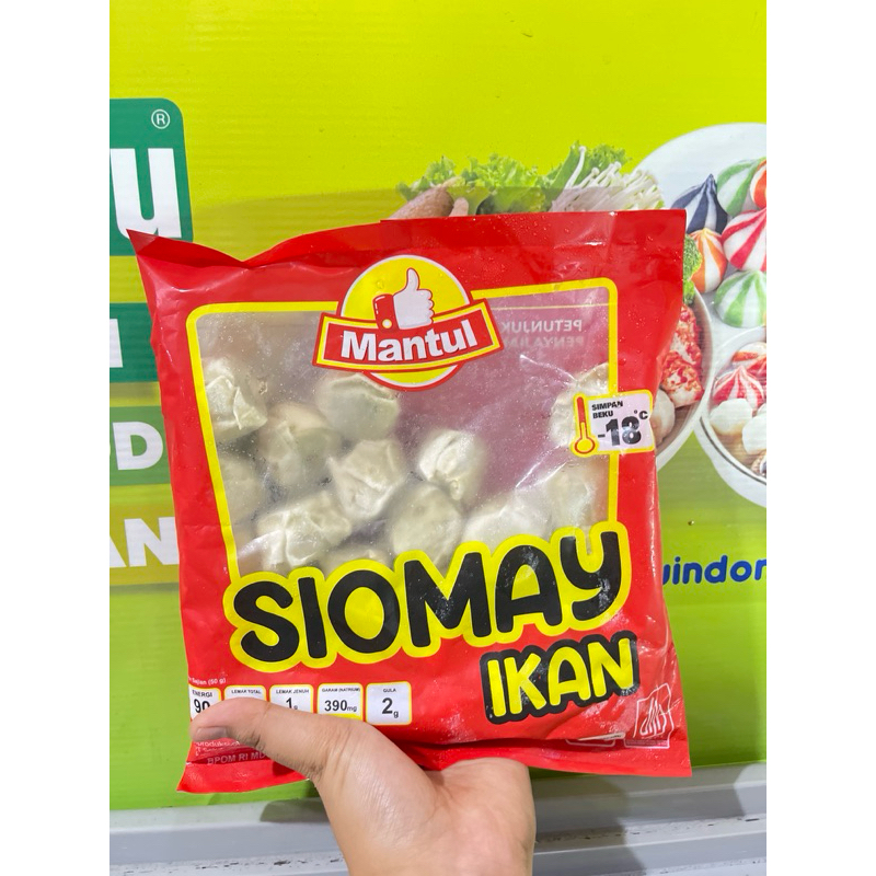 

Siomay Ikan Mantul 500 gr/Siomay ikan Frozen