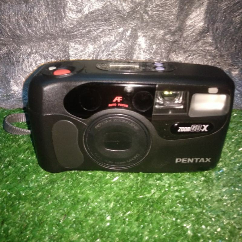 KAMERA / KAMERA ANALOG / KAMERA JADUL / KAMERA ANTIK PENTAX ZOOM 60X UNTESTED SUPER MULUS