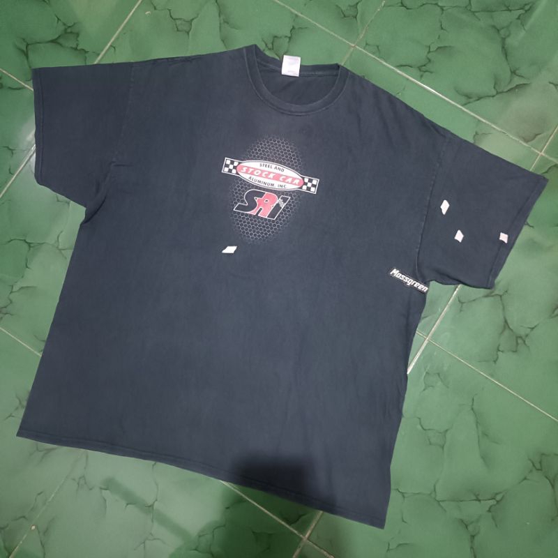 Kaos art steel and stock car aluminium SRI | tag gildan ultra cotton ,2XL