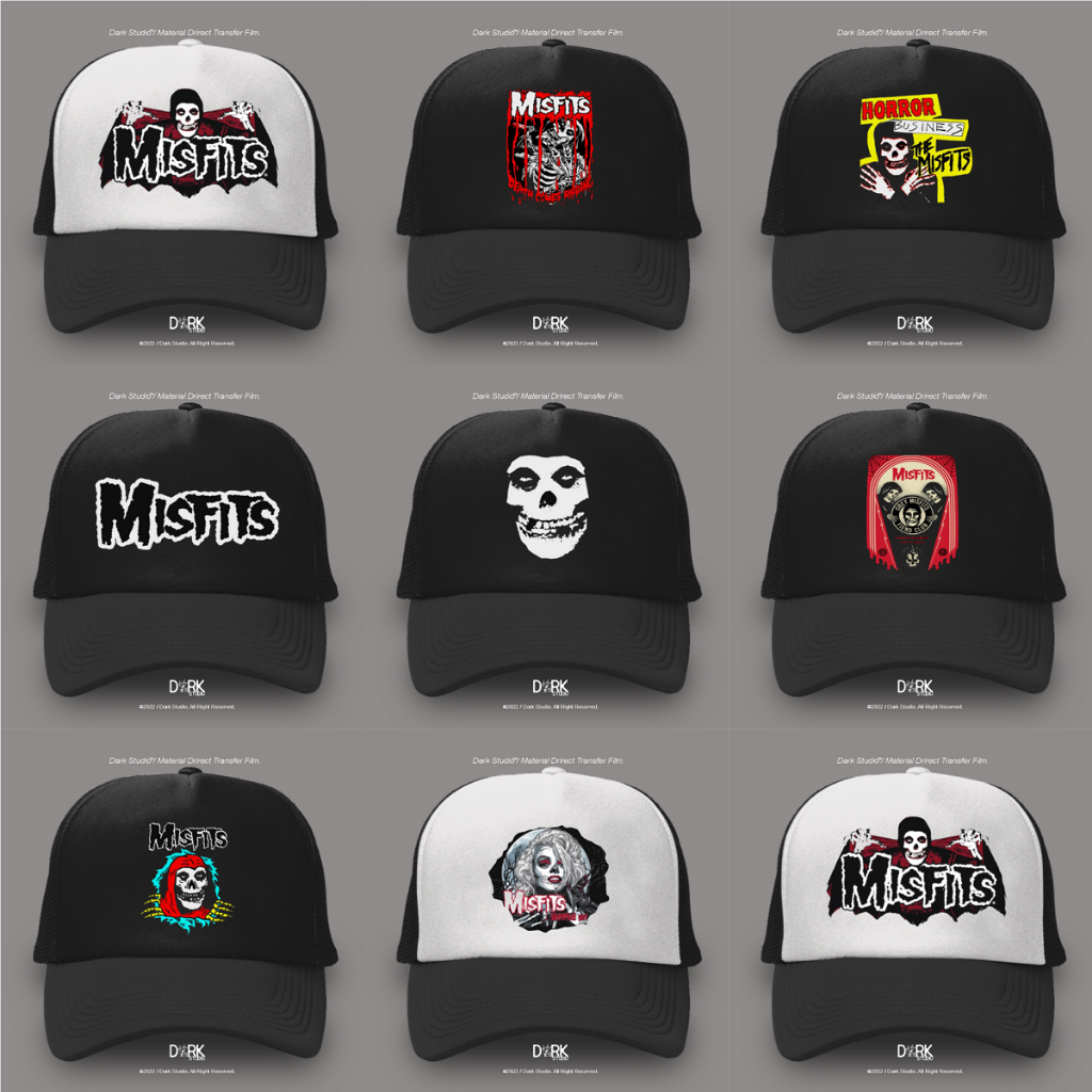 TOPi Trucker Jaring Hat distro BAND METAL ROCK PUNK MISFITS