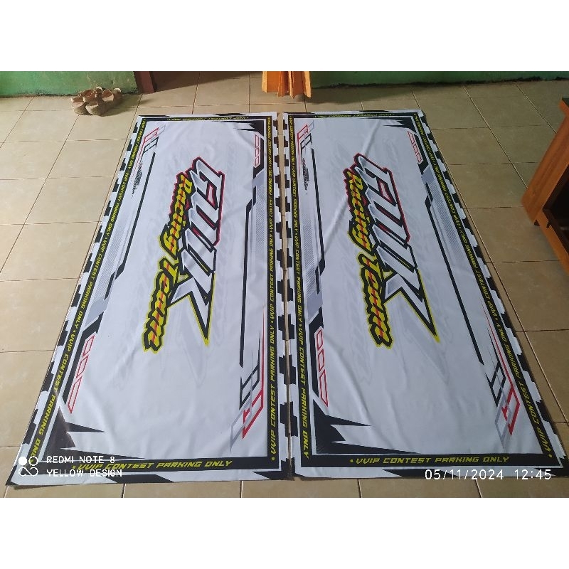 BANNER KARPET ALAS MOTOR KONTES CUSTOM