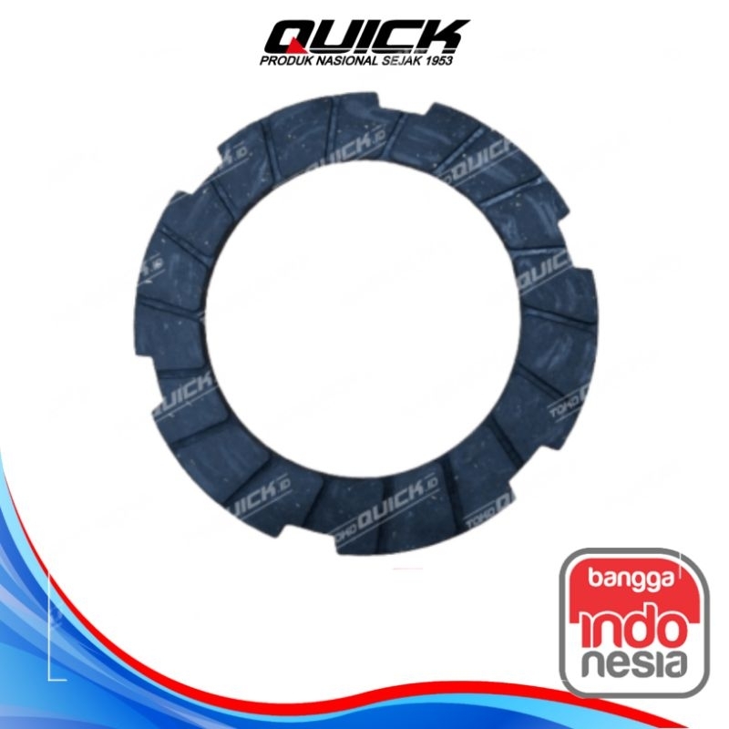 ASBES KAMPAS KOPLING TRAKTOR QUICK KAMPAS KOPLING (CLUTCH FACING), M1000A/ZENA