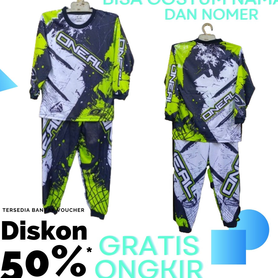 Produsen  Jersey baju cross baju balap motor baju balap sepeda anak