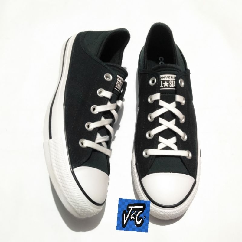 Converse Chuck Taylor All Star Crush Crushed Heel Stretch Mule Recycled Black