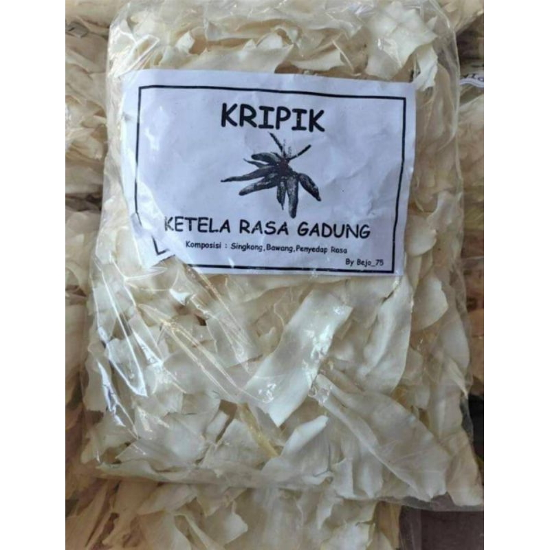 

Kripi Ketela Rasa Gadung 1 kg murah