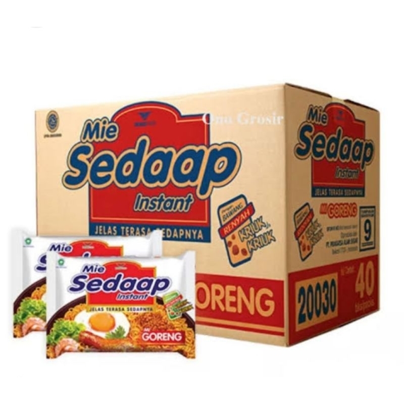 

SEDAAP GORENG (1DUS) ISI 40PCS