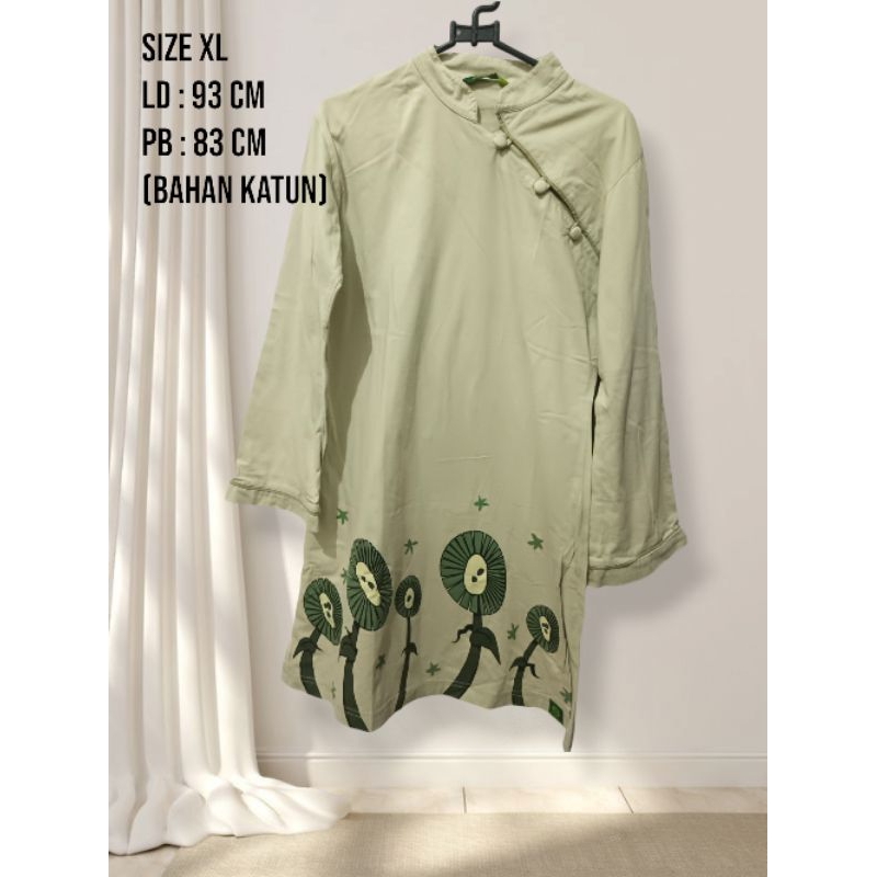 Tunik sage green