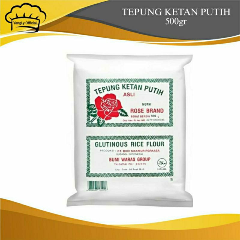 

Tepung Ketan Putih ROSE BRAND 500gr GROSIR AVAILABLE