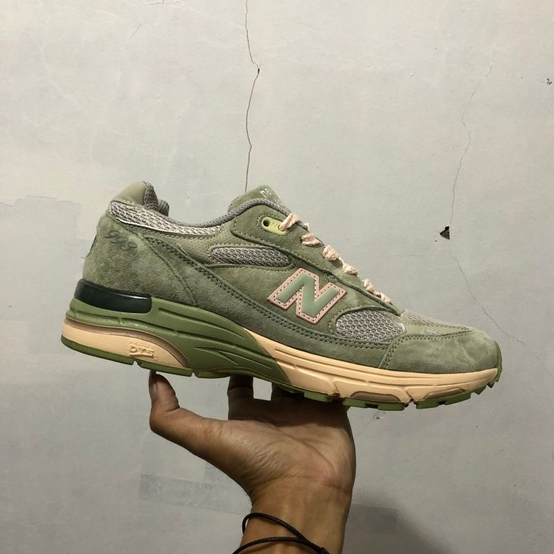 new balance MR 993 x joe freshgoods MADE IN USA  green BSTN STONE