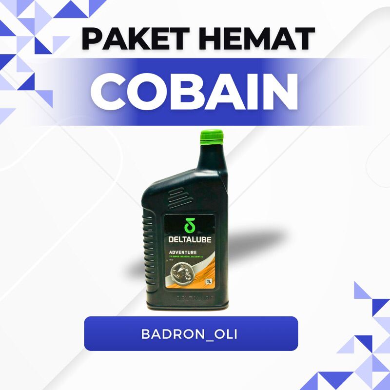 Oli Deltalube Adventure 731 1 Liter Oli Mesin Motor Deltalube Adventure 1000ml