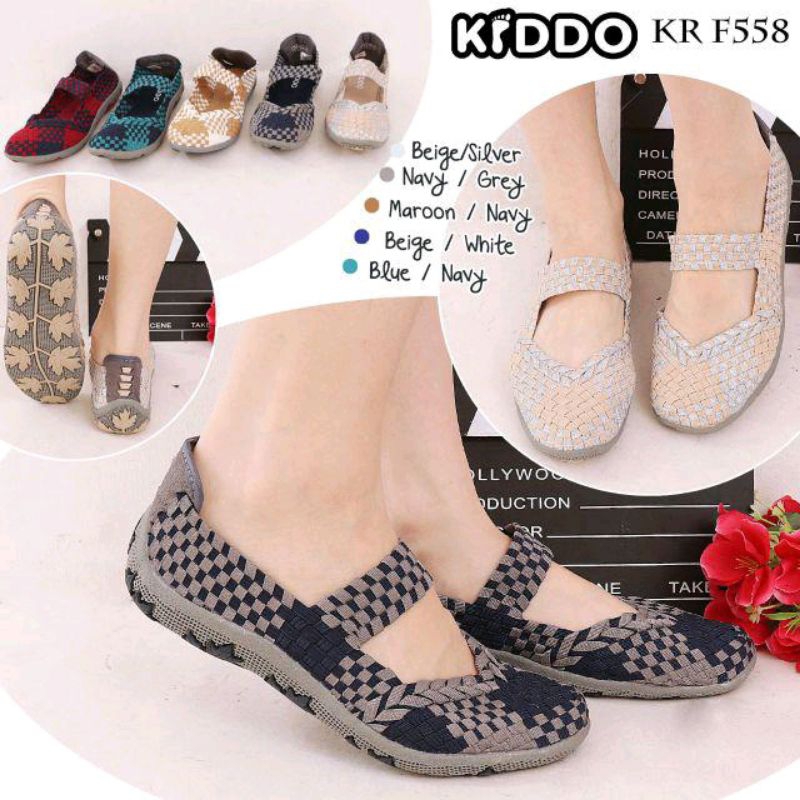 SEPATU RAJUT WANITA /SEPATU KIDDO F558