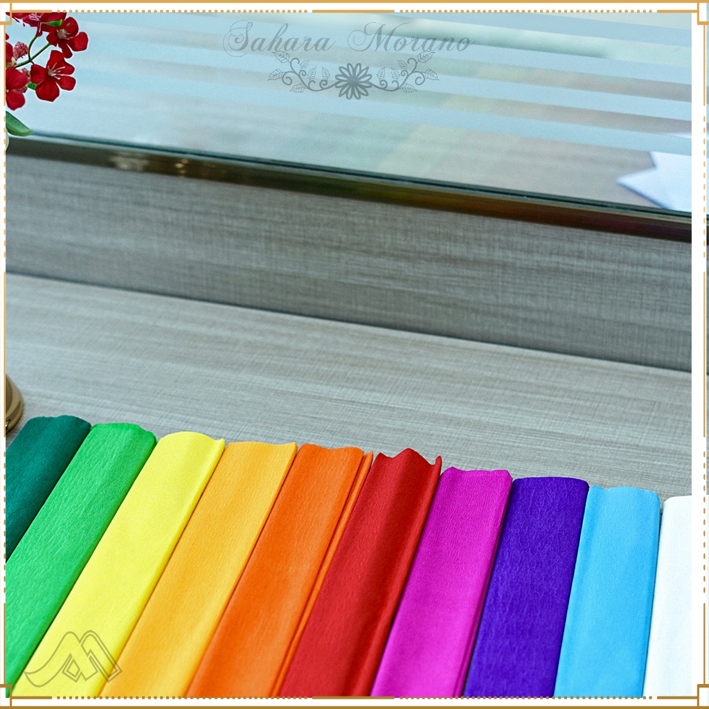 

{ 1 Roll } Flower Wrapping Kertas / kertas Craft / Buket Bunga / Korean Bouquet Paper 50 CM X 200 CM