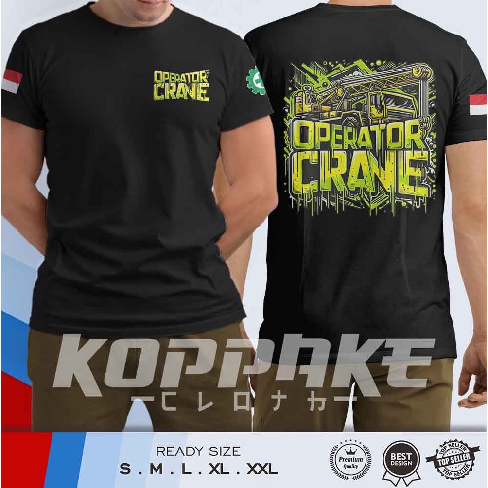 Kaos Operator Crane Desain Keren Baju Distro