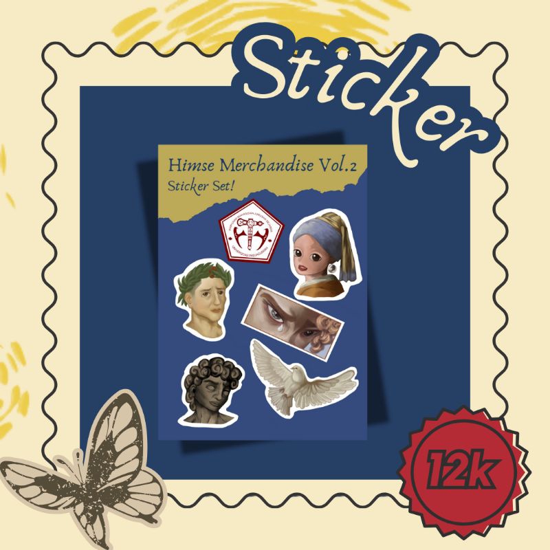 

HIMSE MERCHANDISE || STIKER SET