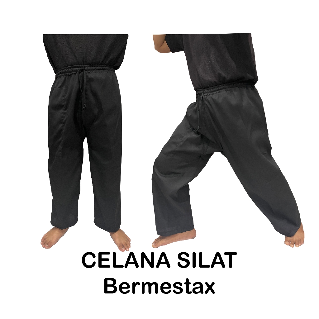 Celana Olahraga Beladiri Pencak Silat Bahan Kahatex Tebal Adem