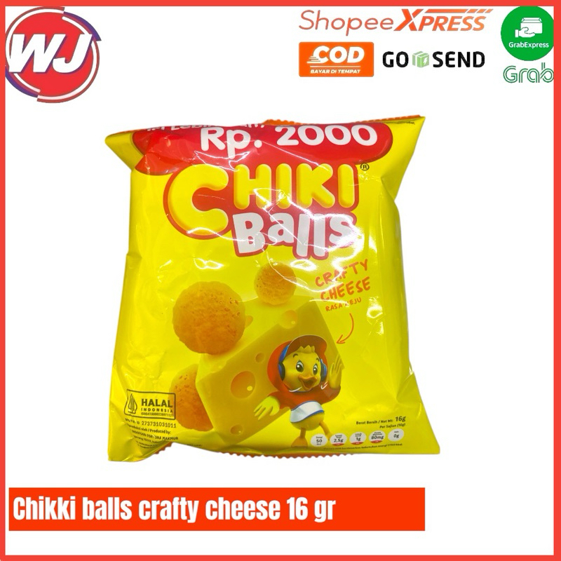 

CHIKI BALLS CRAFTY CHEESE 16 GRAM