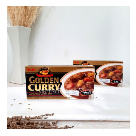 

S&B Golden Japanese Curry Bumbu Kari Jepang Pedas SnB MIX HOT 220 GR