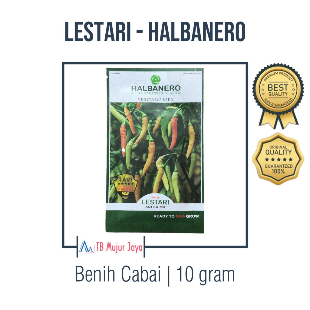 Benih Cabai LESTARI - HALBANERO