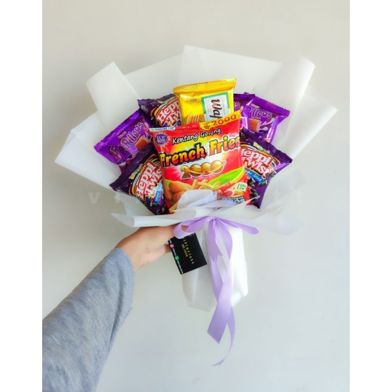 

[BISA KIRIM HARI INI] Buket snack / Snack Buket / Buket murah