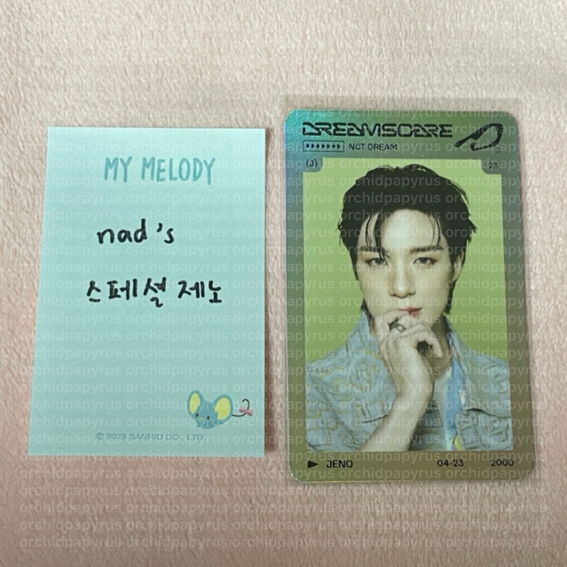 Photocard Jeno NCT Dream Dreamscape Special Trading Card STC Dream Finder Pop Up Random Trading Card