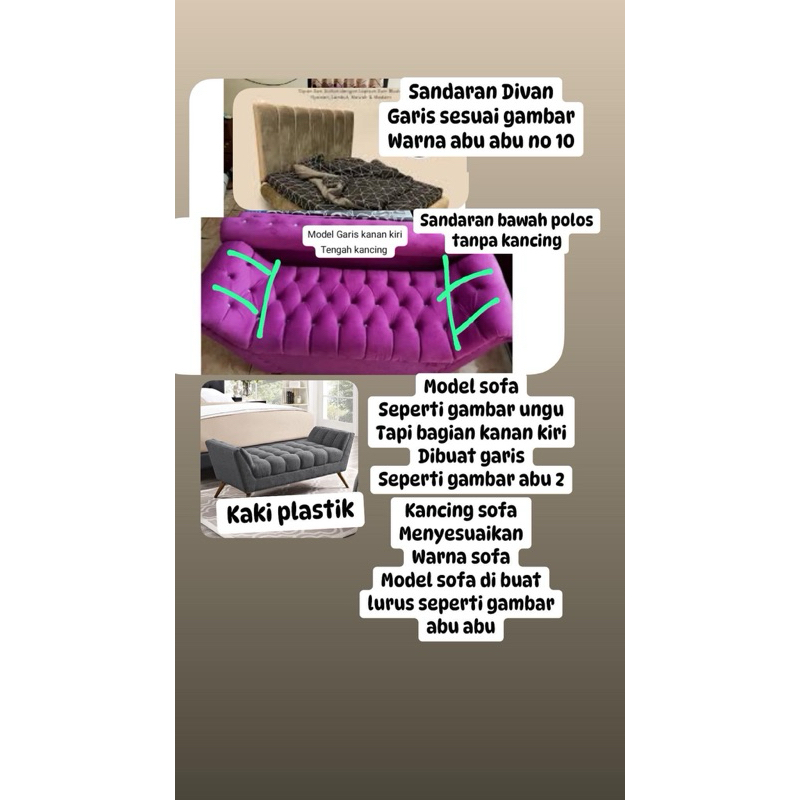 Divan set sofa Custom