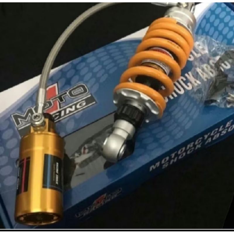 shock breaker belakang tabung pisah merek moto 1 Kawasaki ninja r 150 UK 305mm