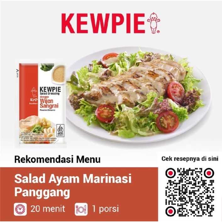 

KEWPIE Salad Dressing Saus Siram Dengan Wijen Sangrai 50 ml