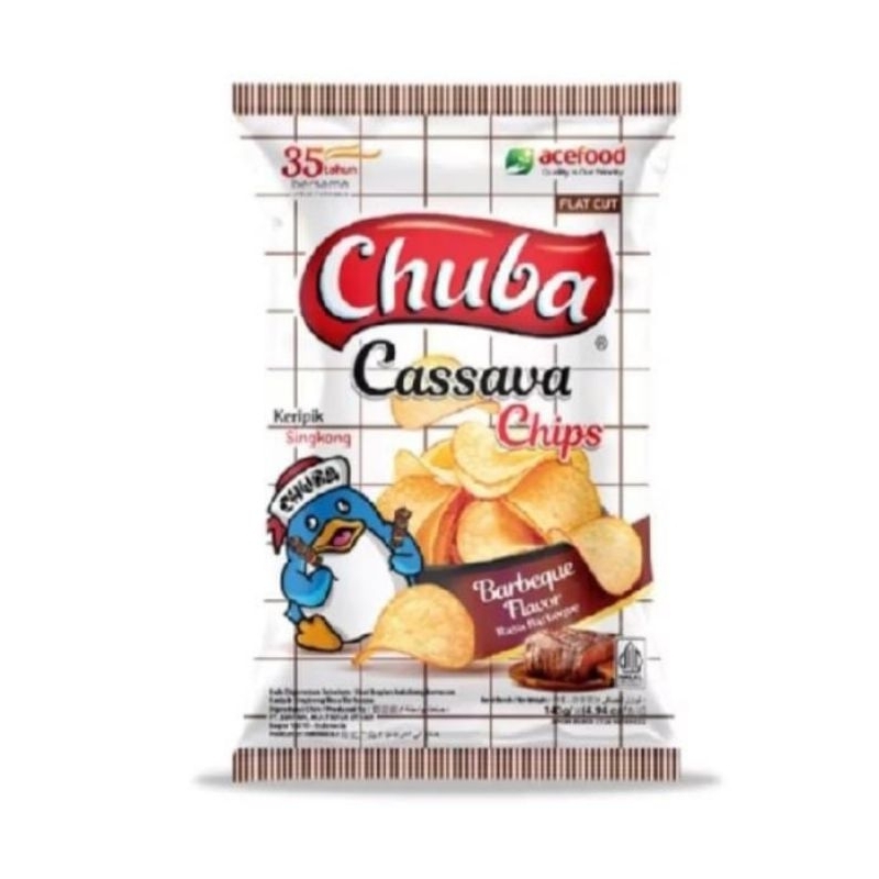 

Chuba Cassava Chips Rasa Barbeque 140 gr | Kripik Singkong