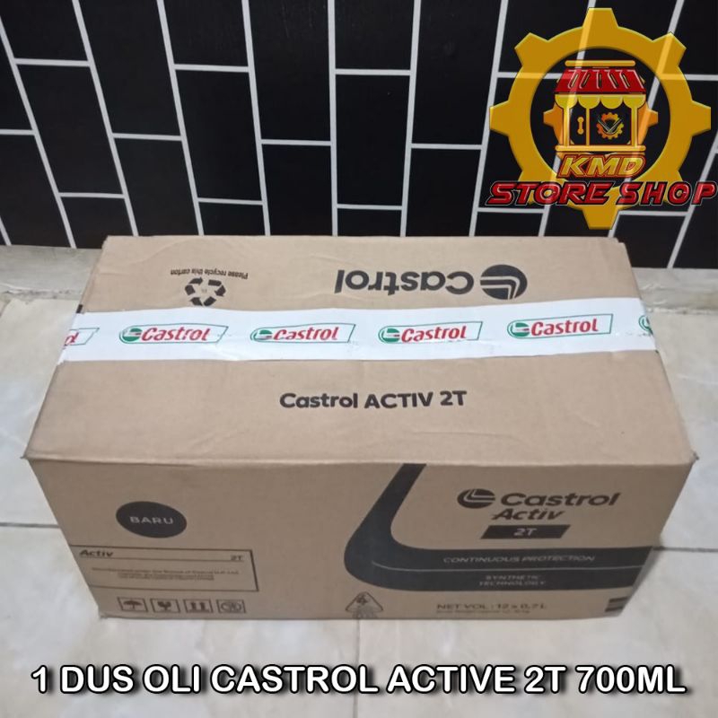 Oli Castrol Activ 2T 1 Dus | Oli Samping Castrol Activ 700ml