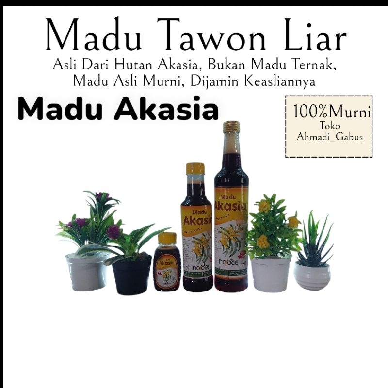 

Madu Akasi 100% murni 650 gram