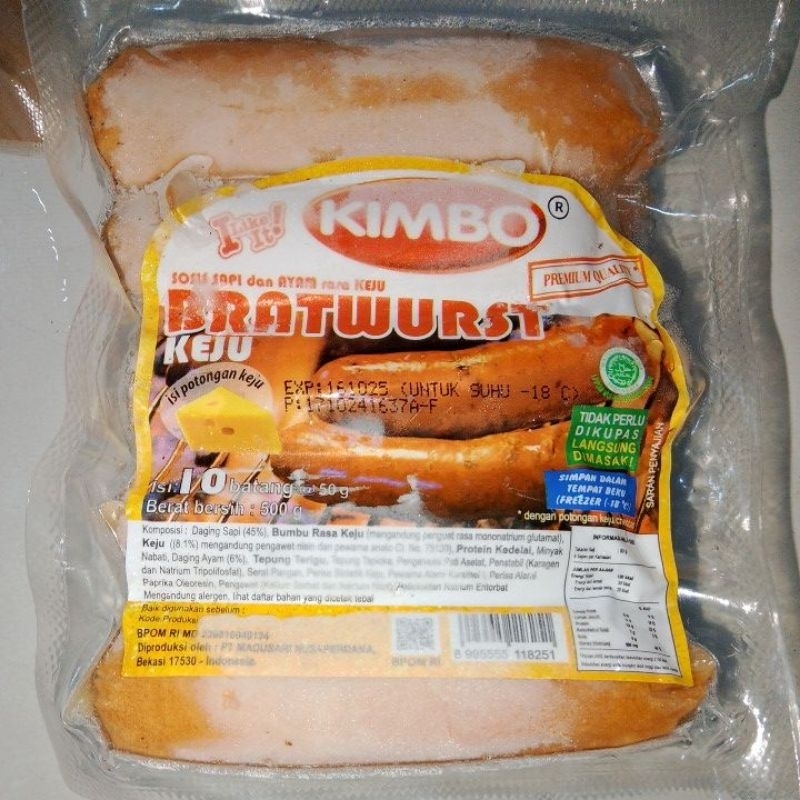 

Sosis kimbo mini keju