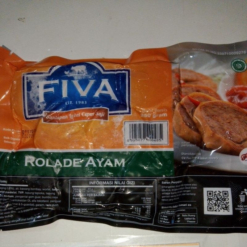 

Fiva rolade potong ayam