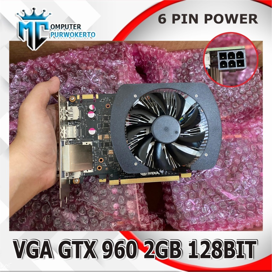 VGA Card Gaming GTX 960 2GD5T OC 2GB 128BIT DDR5