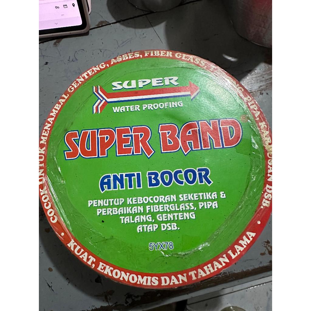 Super Band Anti Bocor Water Proof/Plester Lem Seng Anti Bocor Multifungsi Tambal Atap Lakban Waterpr