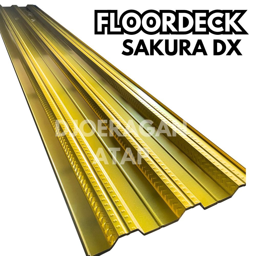 Bondek / Bondeck / Floordeck / Alas Cor Goldies 0.75 Lebar 1m Sakura DX