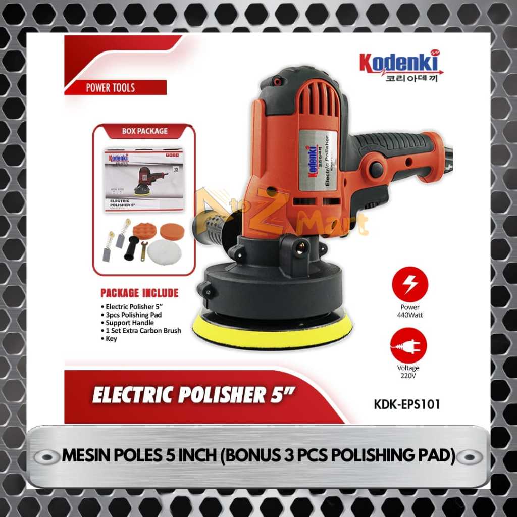 ALAT MESIN GOSOK BUSA POLES PEMOLES CAR ELECTRIC WAX POLISHER POLISHING FINISHING SANDER COATING ROT